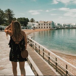 Black cocktail or summer dress
